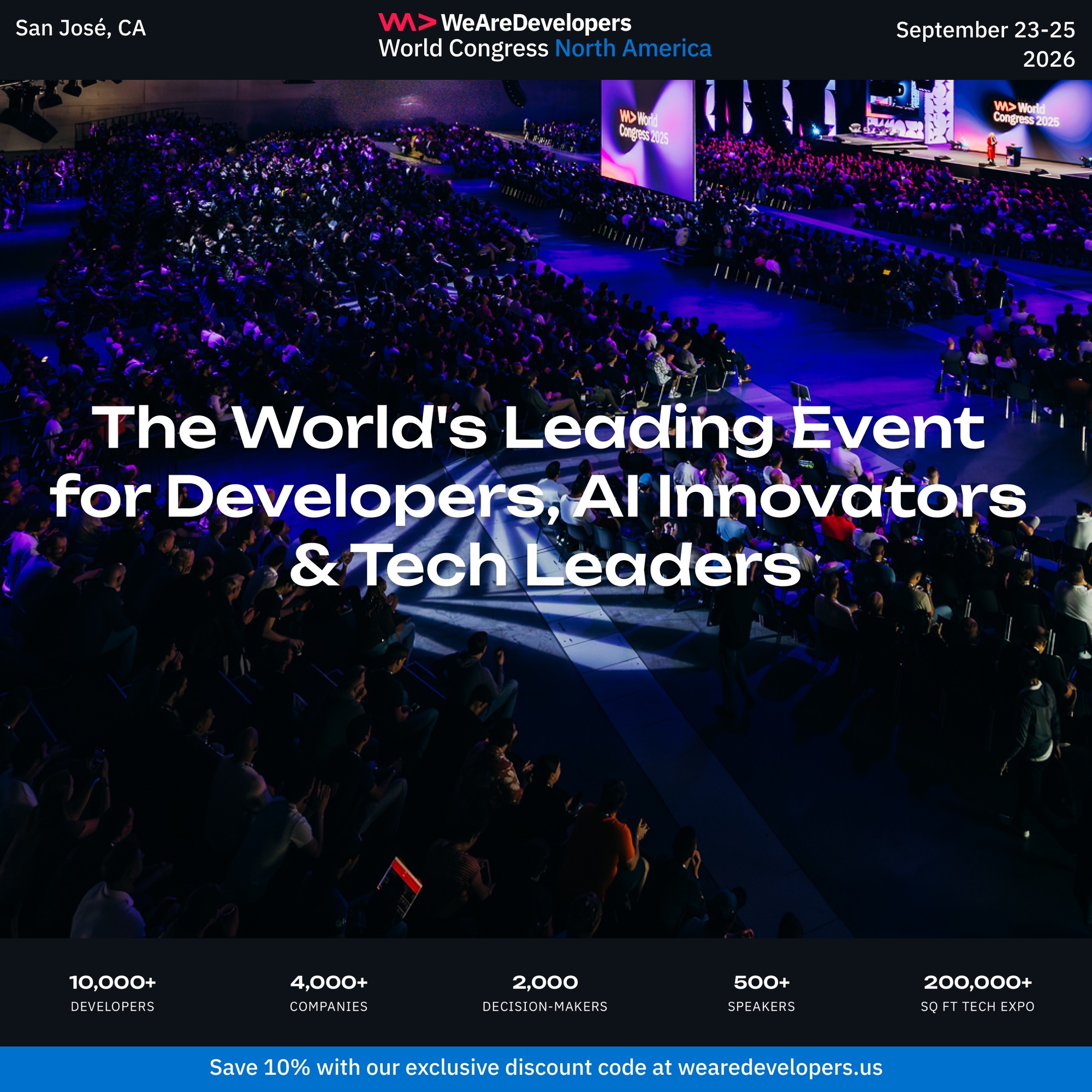 WeAreDevelopers World Congress North America