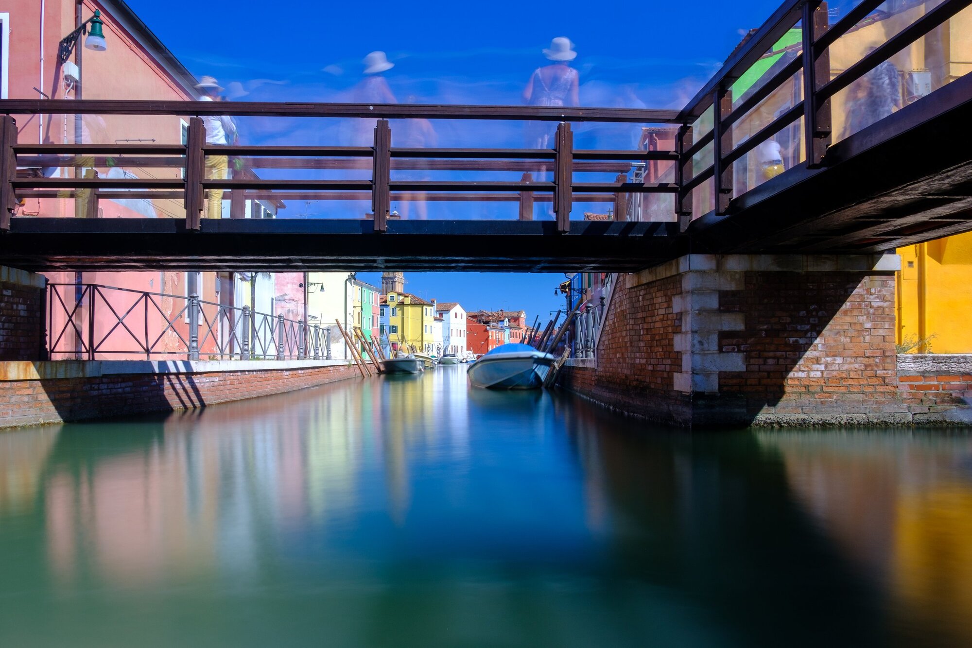 Jeff used the Platypod Ultra to mount his camera at the foot of the steps of this bridge in Venice to capture a long exposure. (Photo: Jeff Carlson)