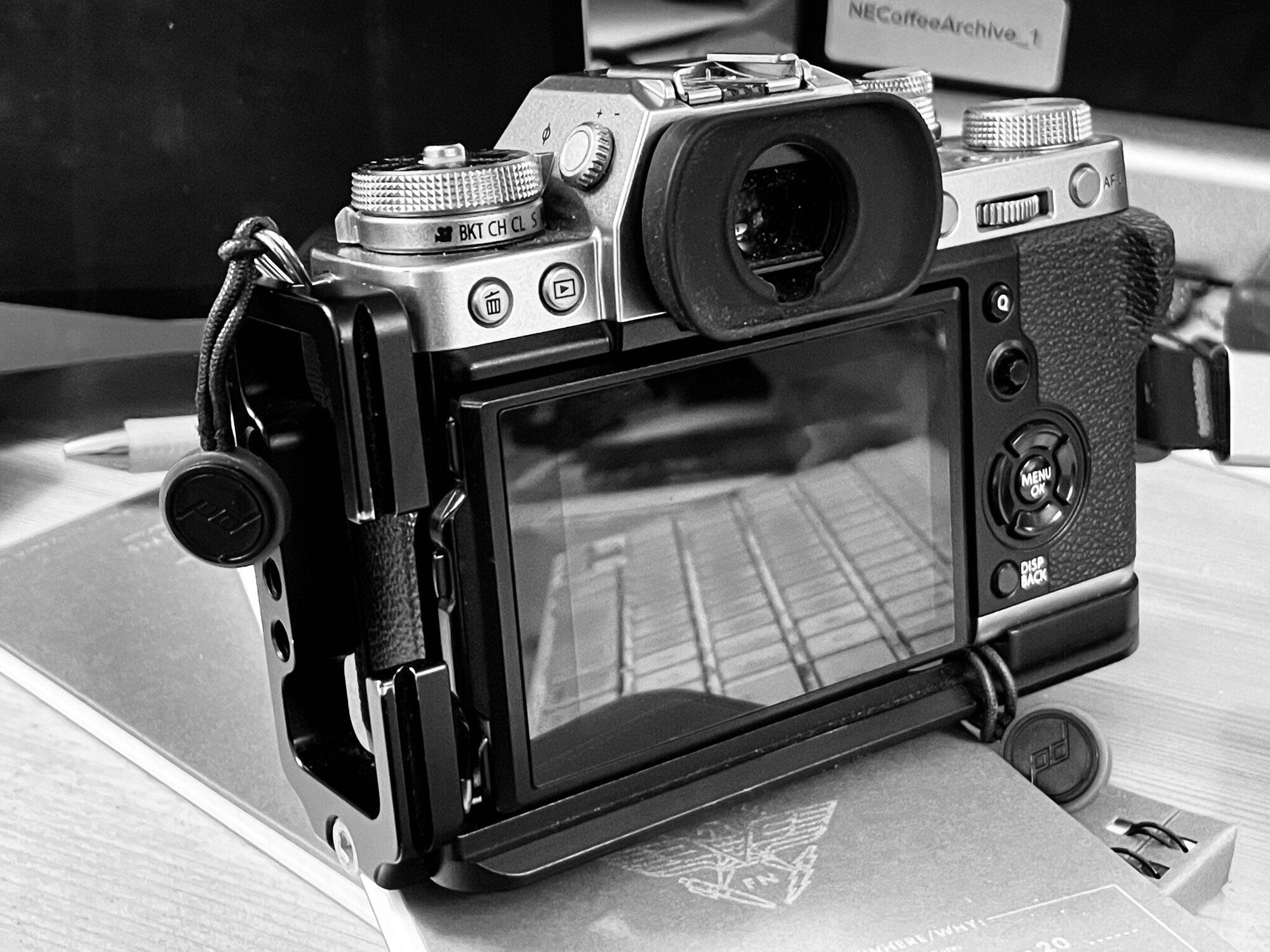 Jeff’s Fujifilm X-T3 with an L-bracket