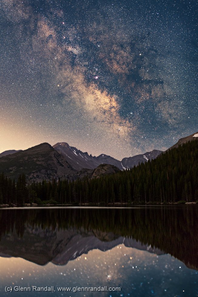 Milky Way over Bear Lake II