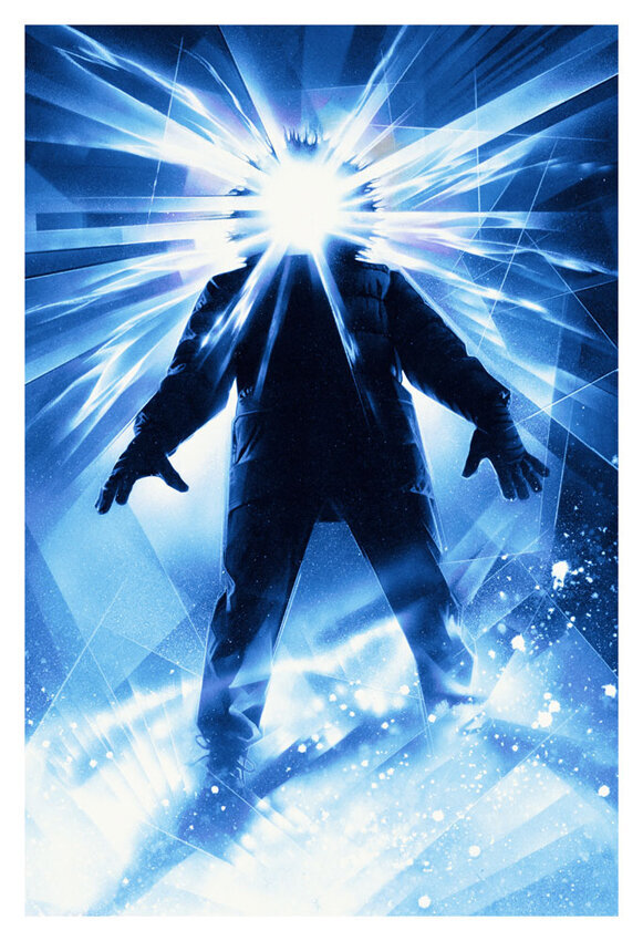 Drew Struzan’s poster art for The Thing (from  DrewStruzan.com )