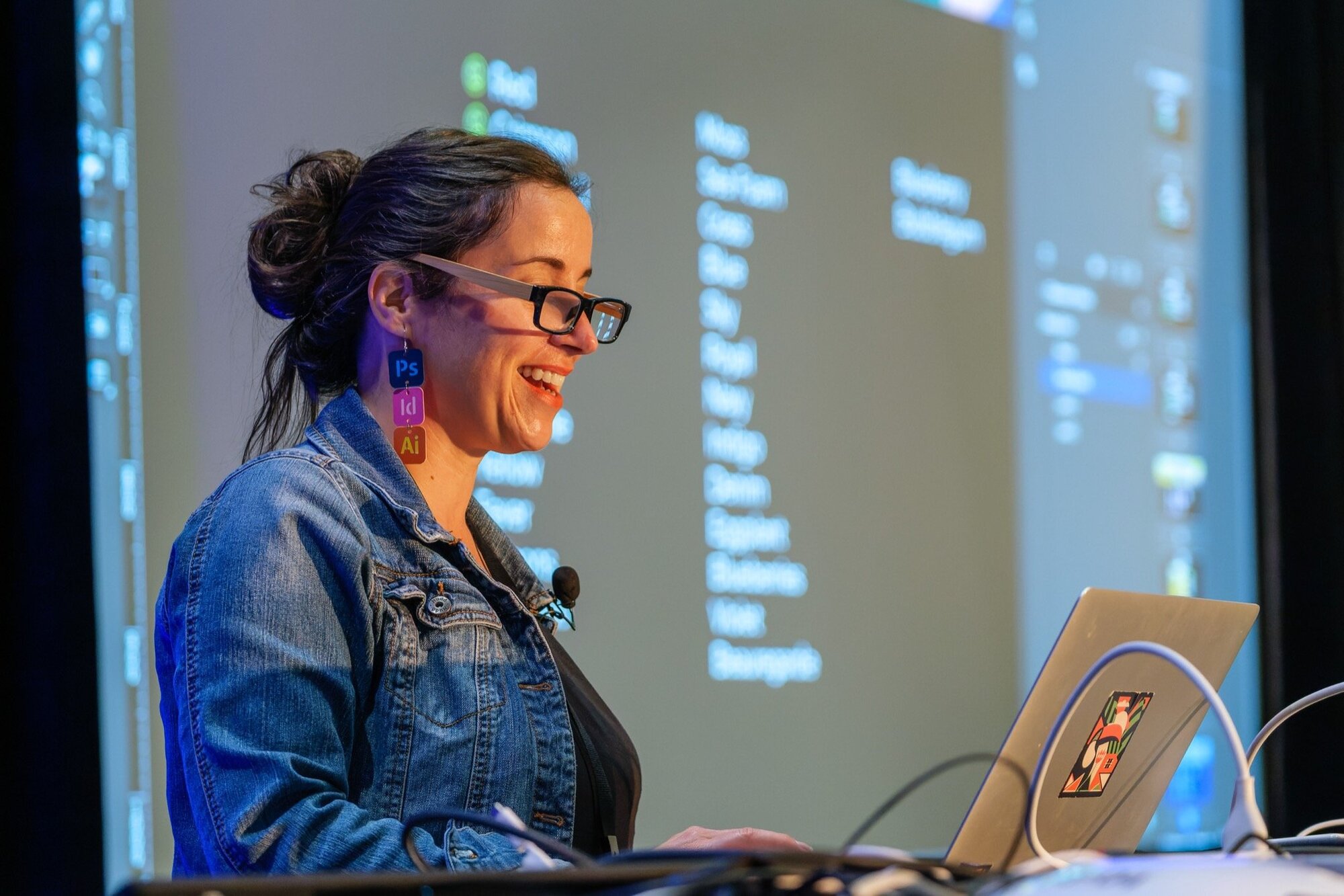 Event photography is often tough for camera sensors. This photo from CreativePro Week 2022 was shot using a Fujifilm X-T4 at ISO 2500 and processed with DxO PureRAW 2./Photo by Jeff Carlson