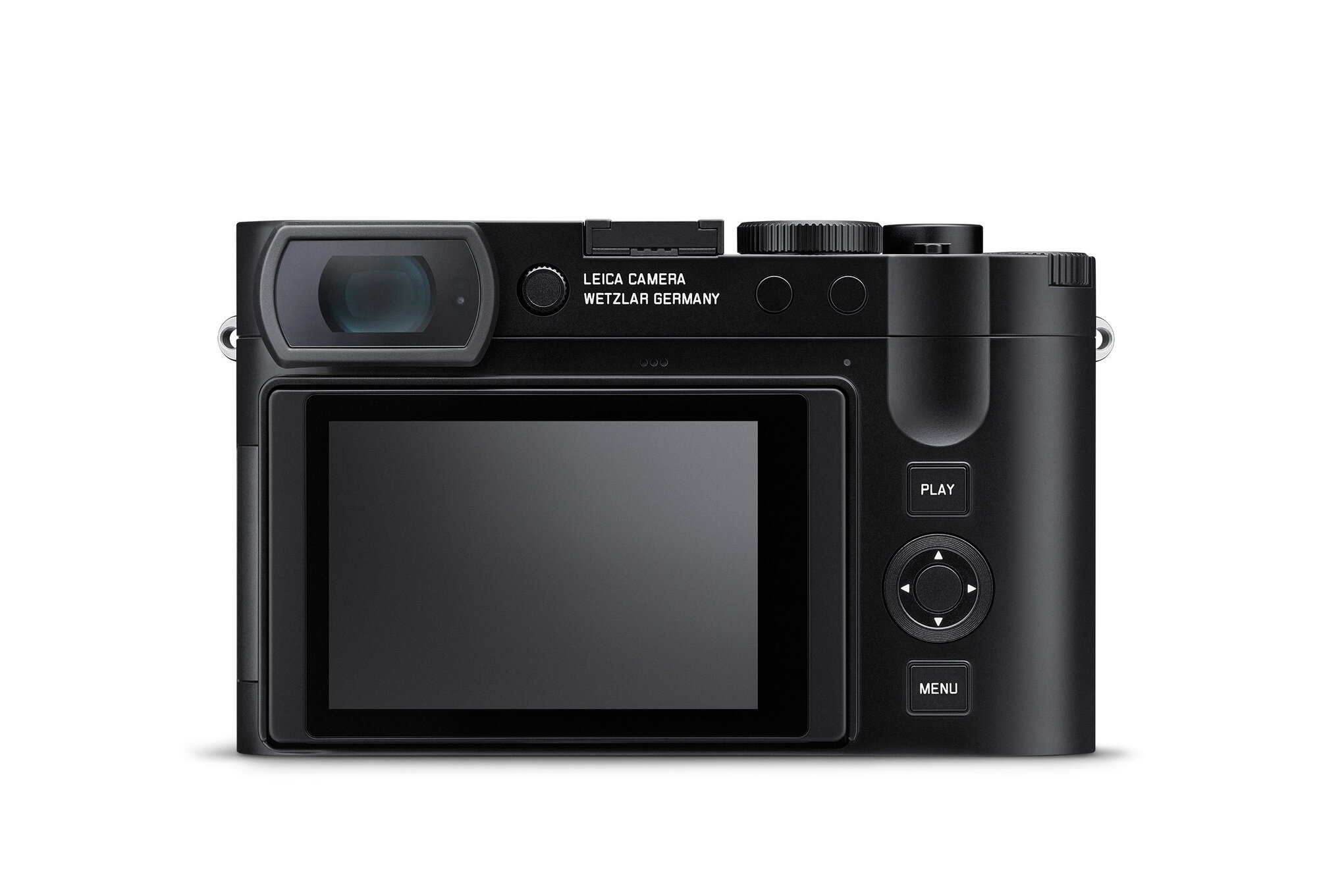 The Leica Q3 Back (Source: Leica)