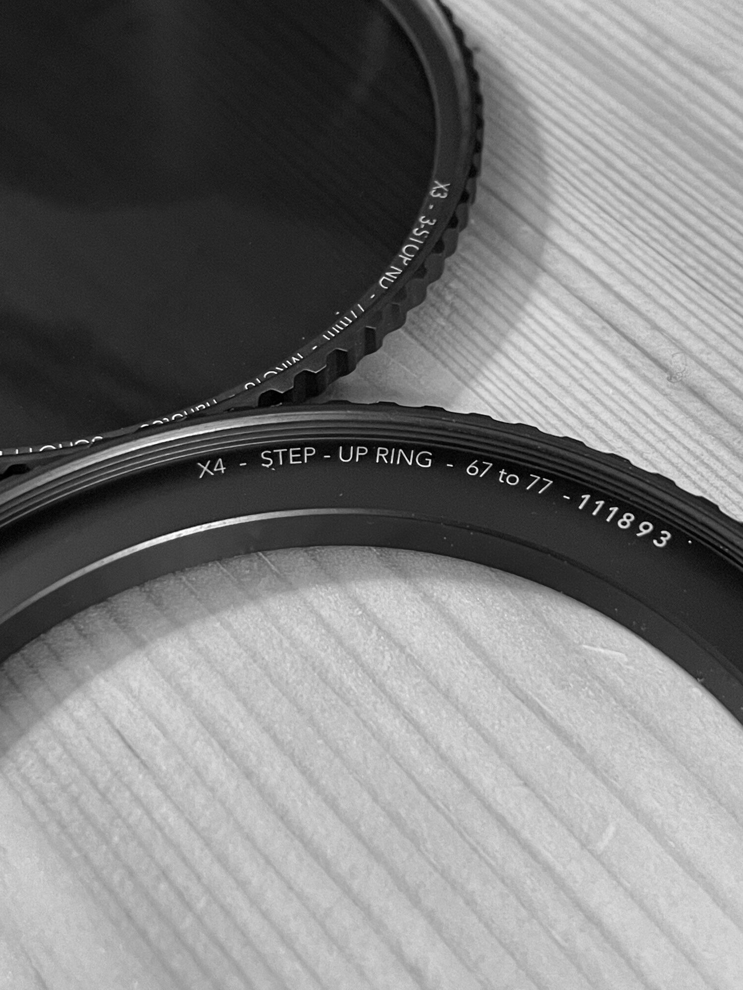 Breakthrough Photography ND Filter and Step-Up Ring, photo by Jeff Carlson