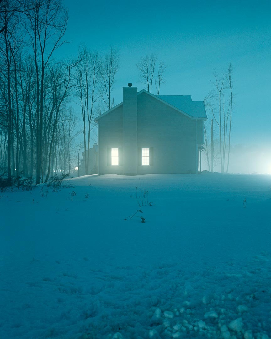 The Todd Hido photo that Kirk has on the wall of his office.