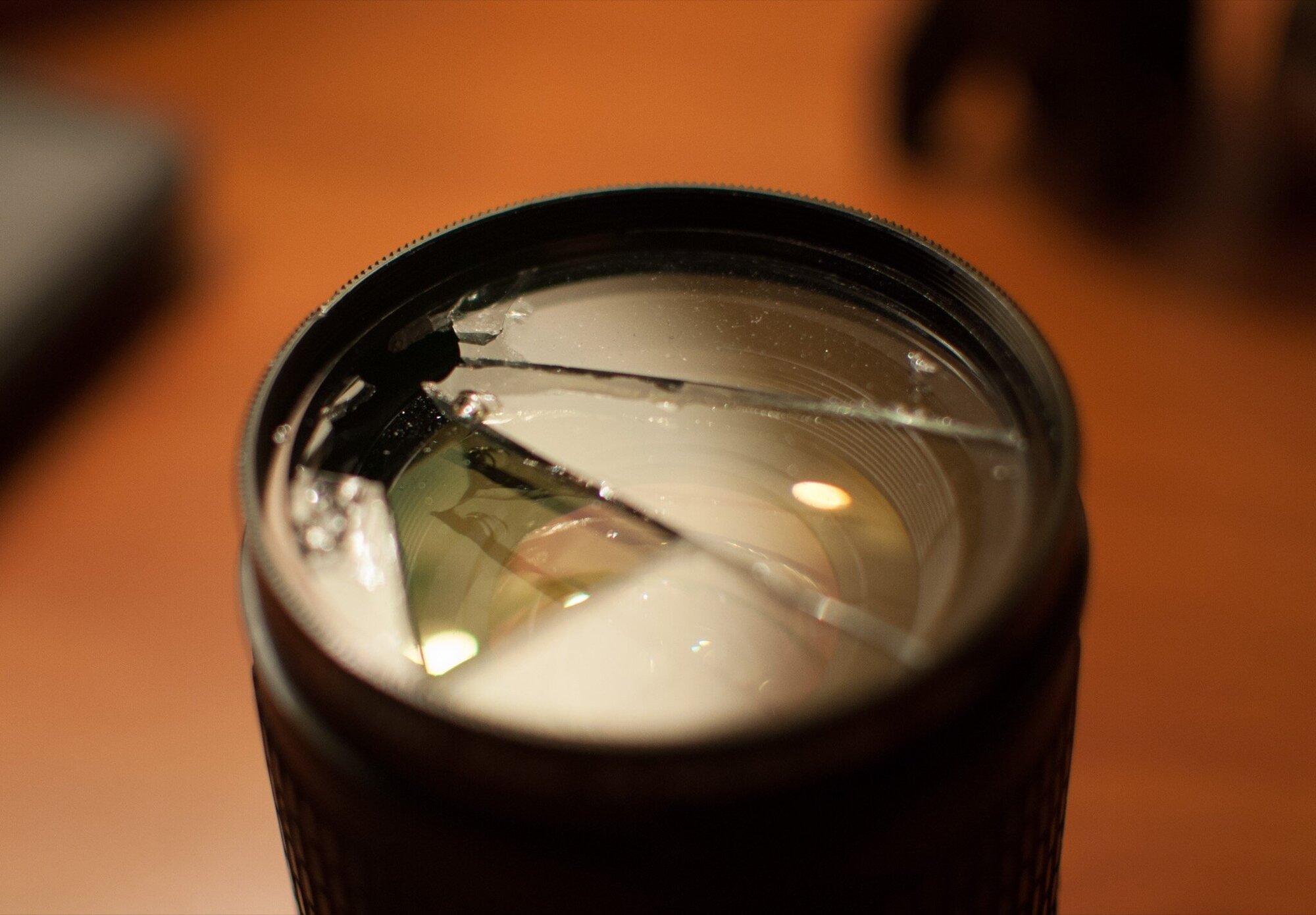 Broken Lens Filter, photo by Jeff Carlson