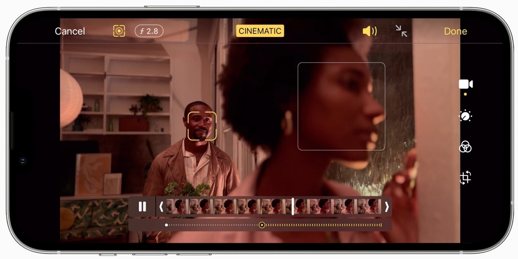 Cinematic mode (Source: Apple)