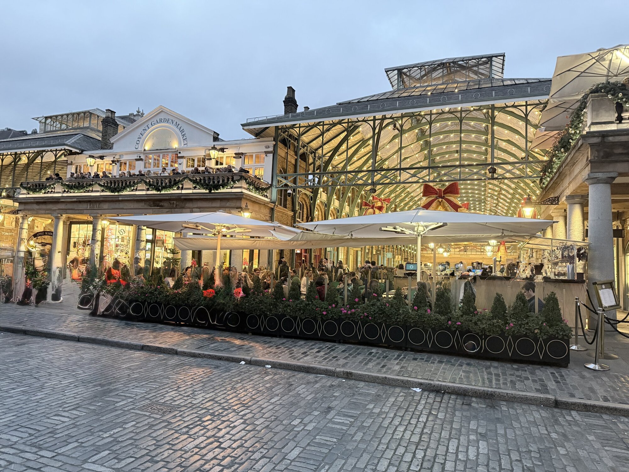 Covent Garden Market, after (Photo by Kirk McElhearn)