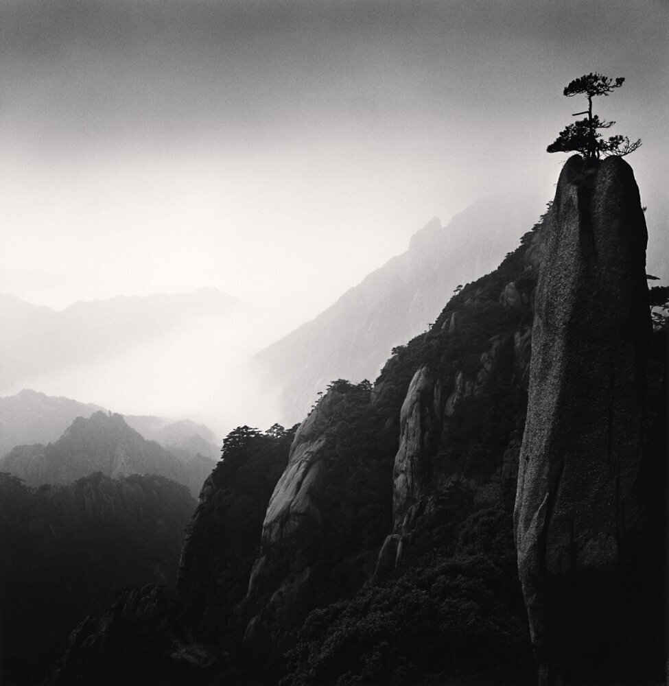 Huangshan Mountains, Study 25, Anhui, China. 2009, Michael Kenna