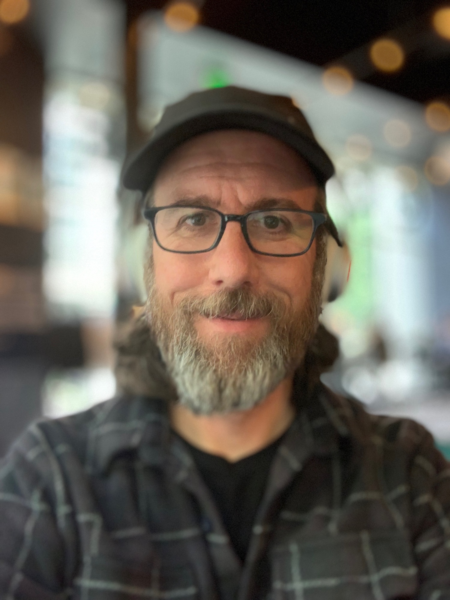 Portrait mode on the iPhone XS at f/1.4. Like a bad hallucination.