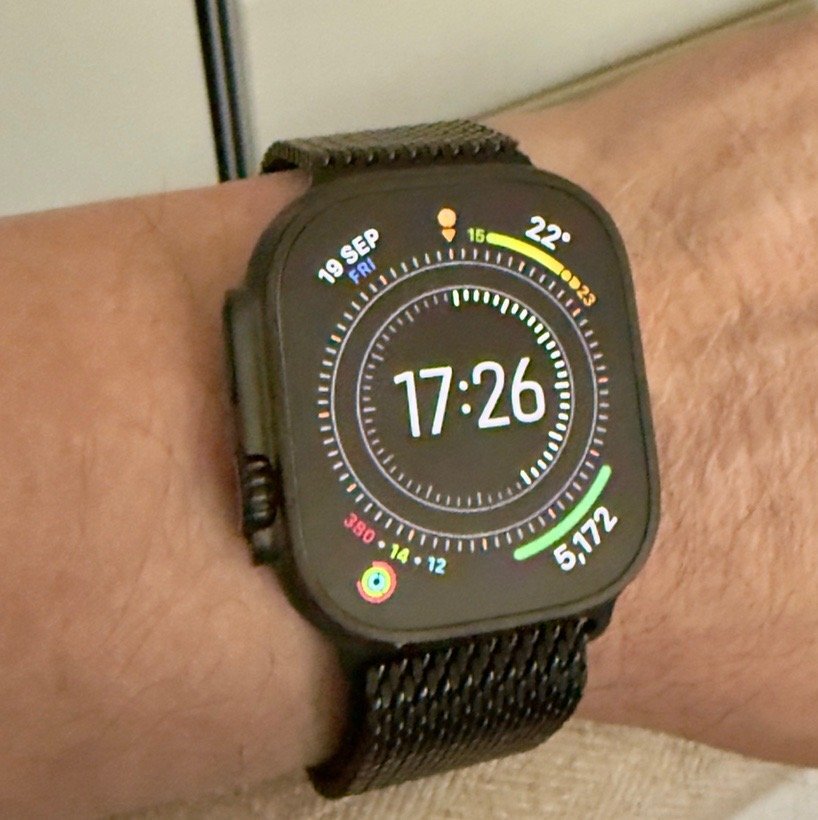 Kirk’s Apple Watch Ultra 3